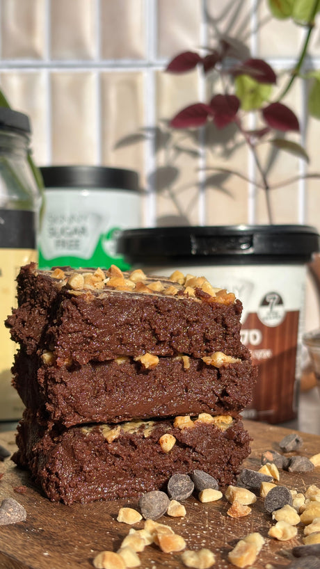 בראוניז ללא תוספת סוכר וללא גלוטן כשר לפסח